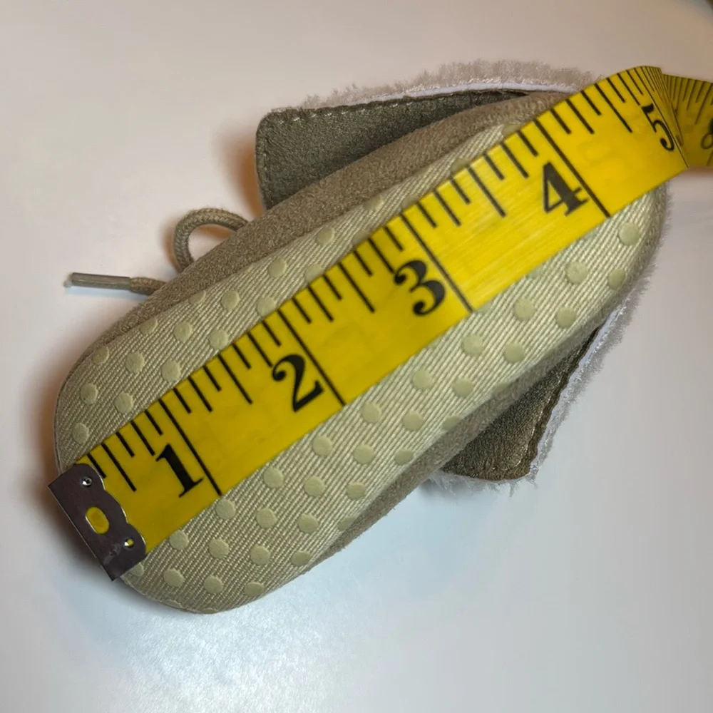 PatPat Baby Moccasin Booties Slippers Infant Child 6-9 Mos